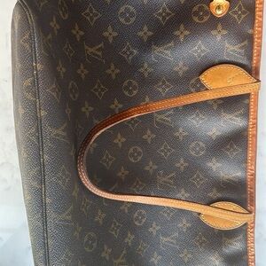 Louis Vuitton Brown Monogram Travel Bag MM